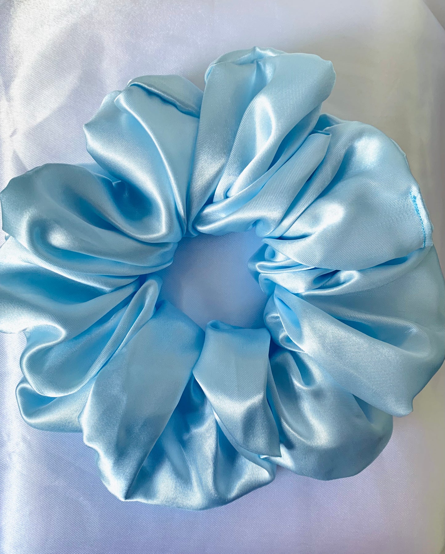 AZURE ~ Sky Blue Extra Large Scrunchie