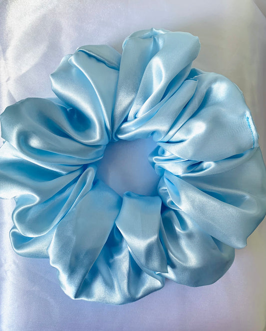 AZURE ~ Sky Blue Extra Large Scrunchie